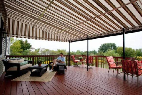 folding awning - shade